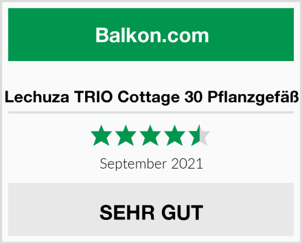  Lechuza TRIO Cottage 30 Pflanzgefäß Test