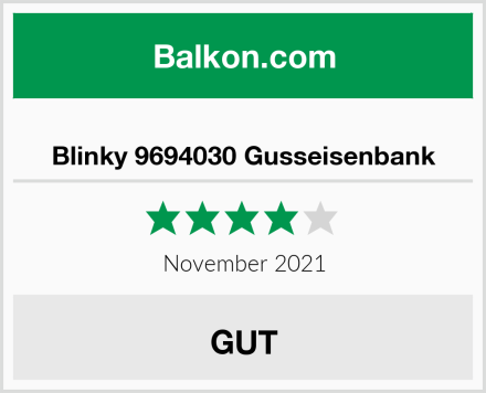  Blinky 9694030 Gusseisenbank Test