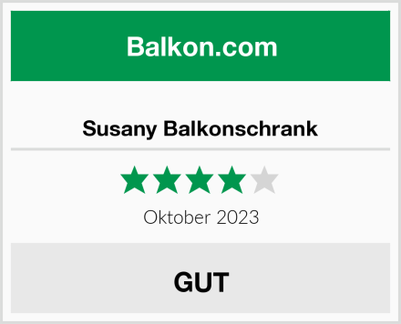  Susany Balkonschrank Test