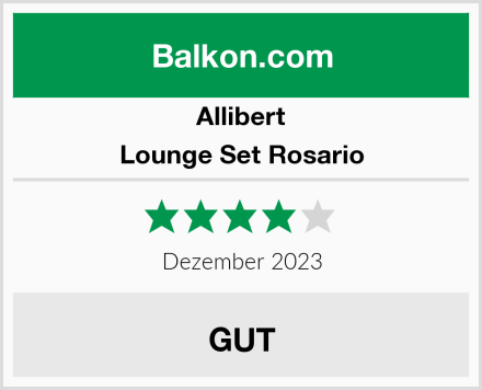 Allibert Lounge Set Rosario Test