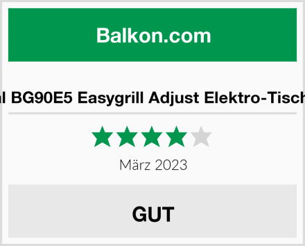  Tefal BG90E5 Easygrill Adjust Elektro-Tischgrill Test