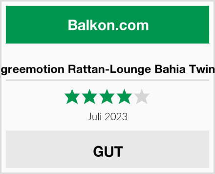  greemotion Rattan-Lounge Bahia Twin Test