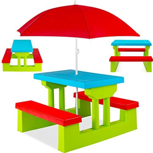 KESSER Kindersitzgruppe mit Sonnenschirm